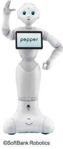 ヒト型コミュニケーションロボット　Pepper for Biz